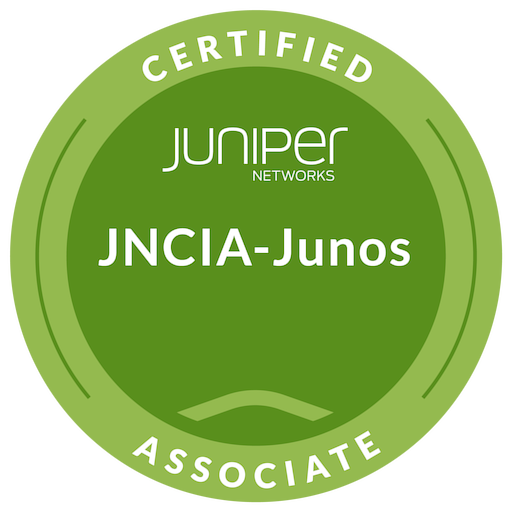 Juniper Certified Associate Junos JNCIA